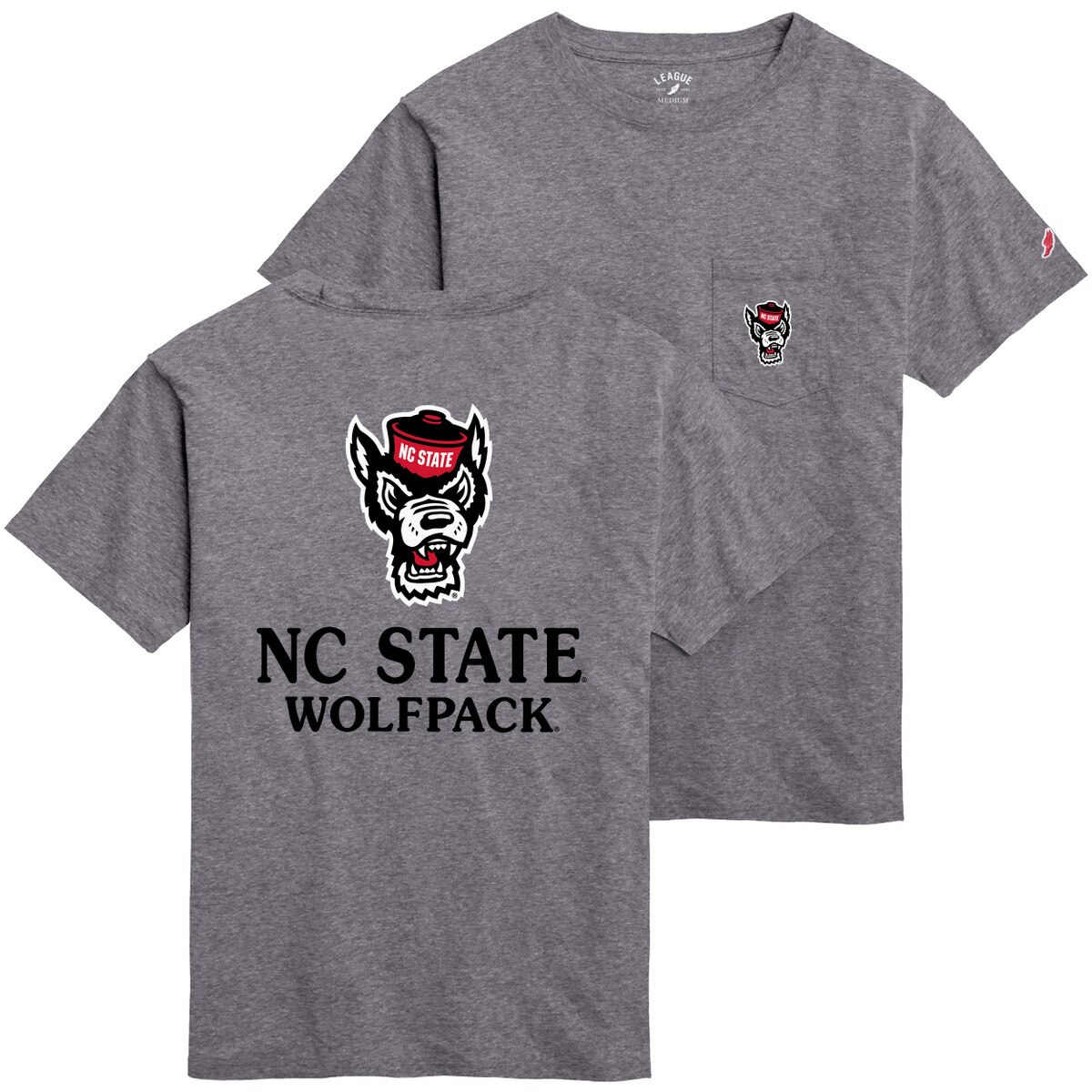 Short Sleeve Pocket Tee - Wolfhead